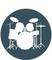 Drums Music Icon