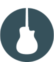 Guitar Music Icon